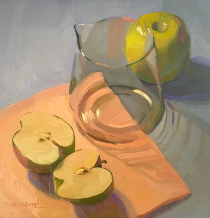  Apple in the Glass by Kayla Martell