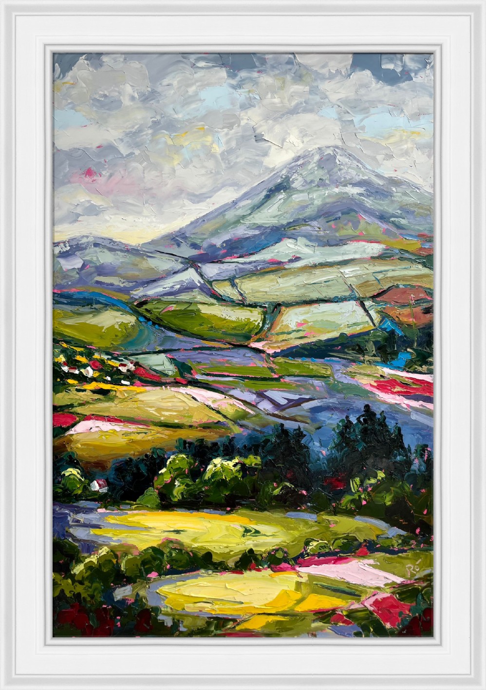 Sugarloaf Tapestry by Roisin  O'Farrell