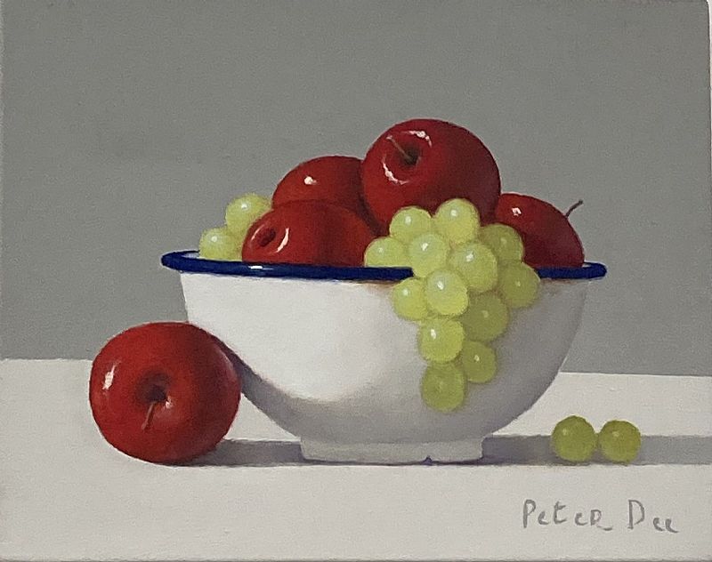Peter Dee - Red apples and grapes