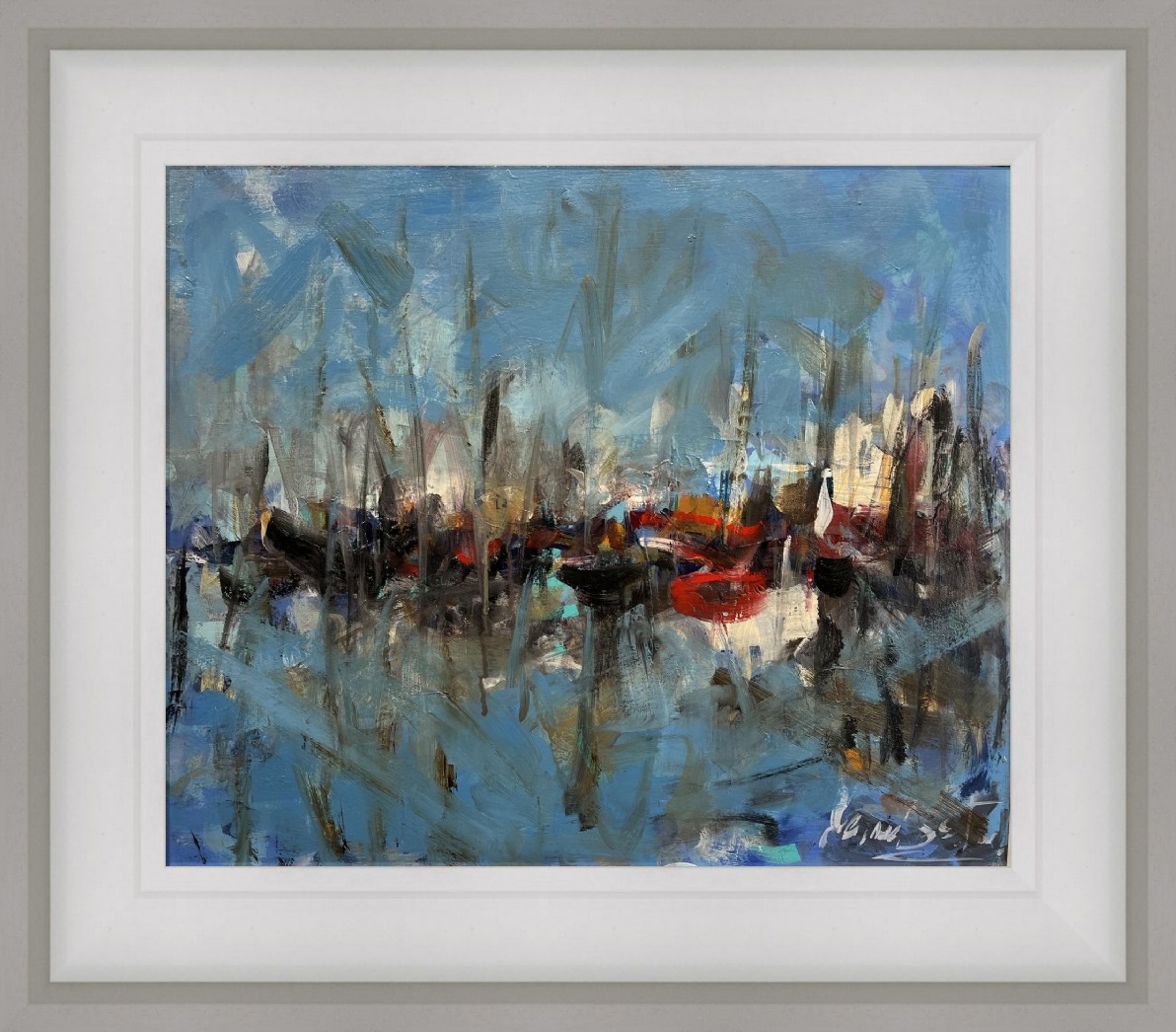 Blue Harbour II by Leonard Sexton