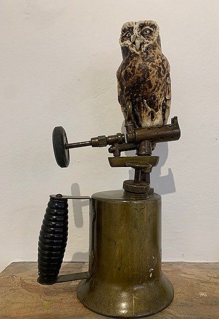 View Obvara owl on blow torch