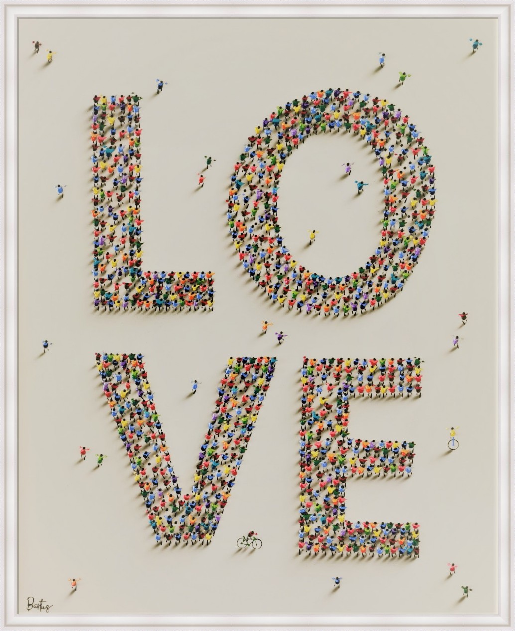 LOVE XI by Francisco Bartus