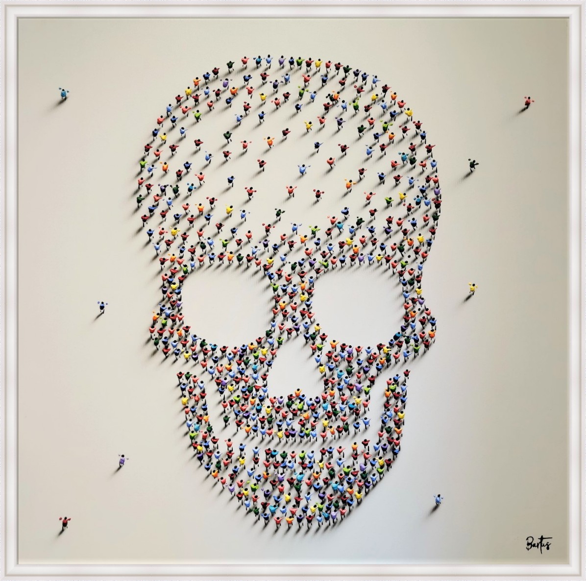 Skull X by Francisco Bartus