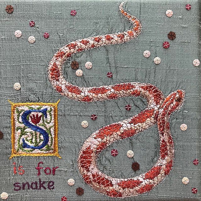 Aileen  Johnston - S is for snake