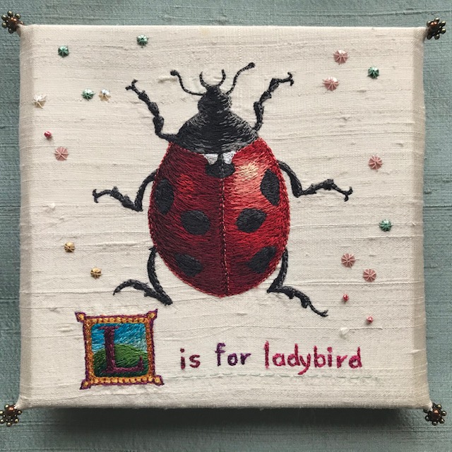 Aileen  Johnston - L is for Ladybird