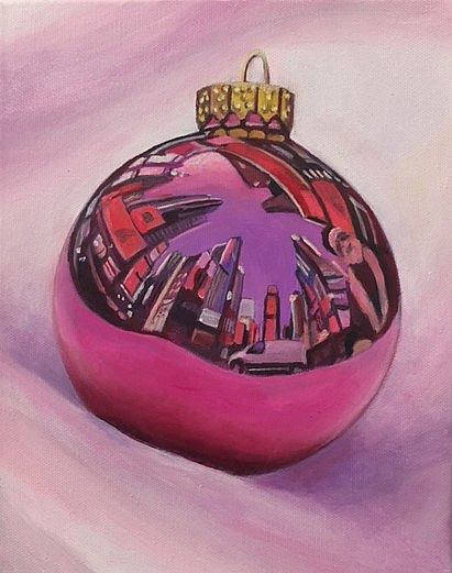 Michael  Steinbrick - Pink New York Christmas **Special Christmas Show Price**