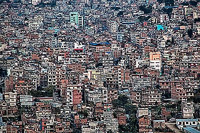 Kathmandu view  by  Unknown