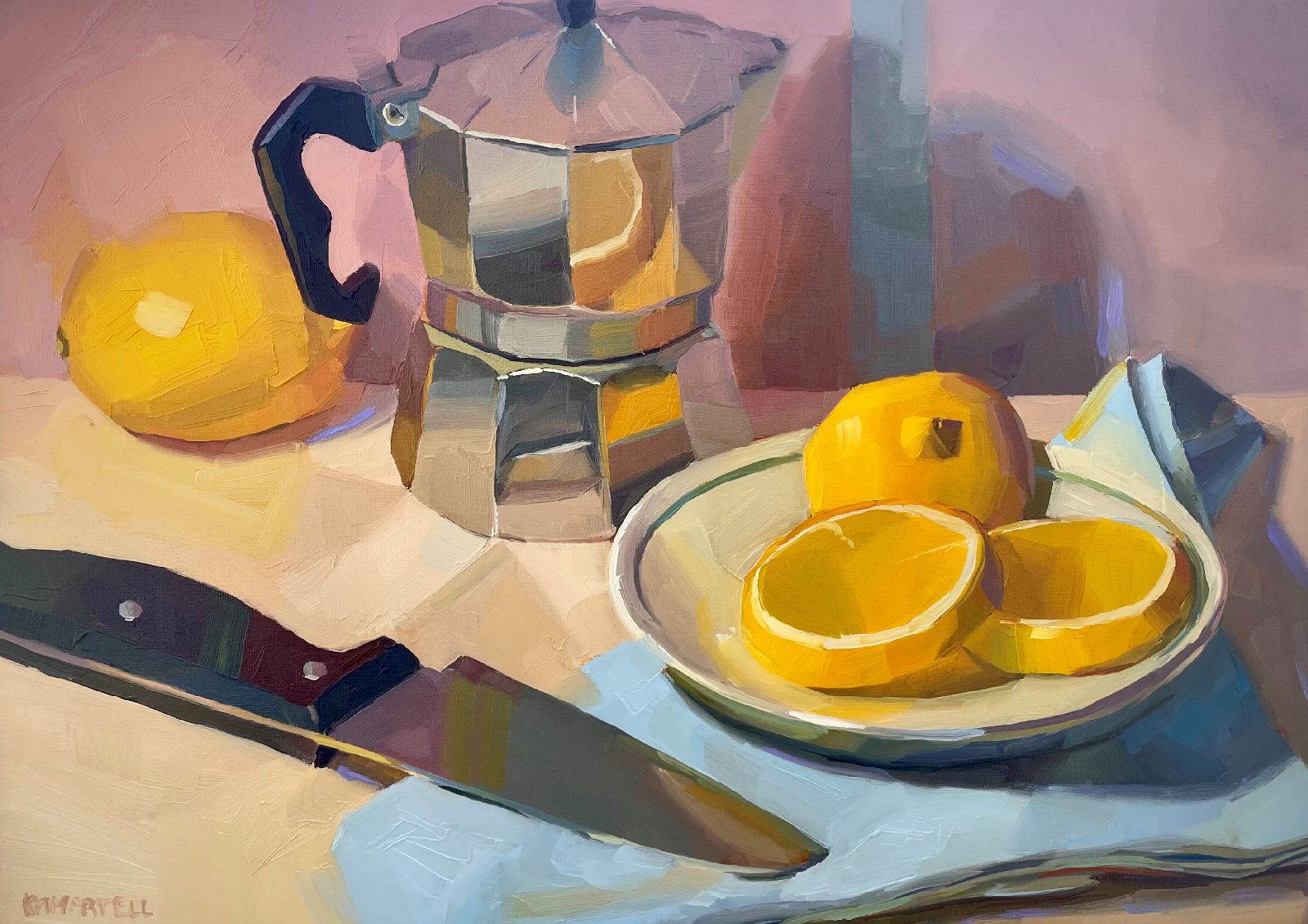 Lemon & Coffee by Kayla Martell
