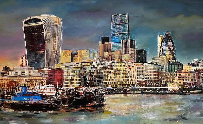 Anna  Allworthy - London Skyline 