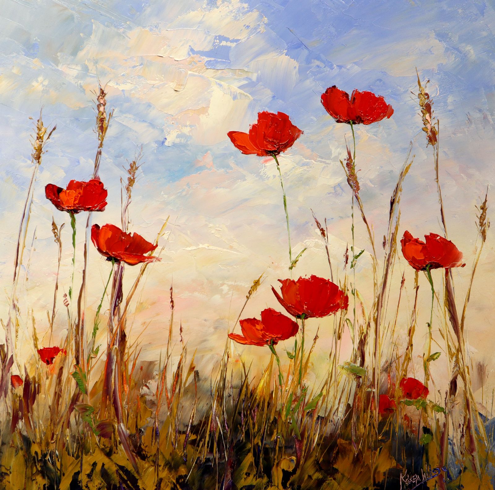 Poppies by Karen Wilson