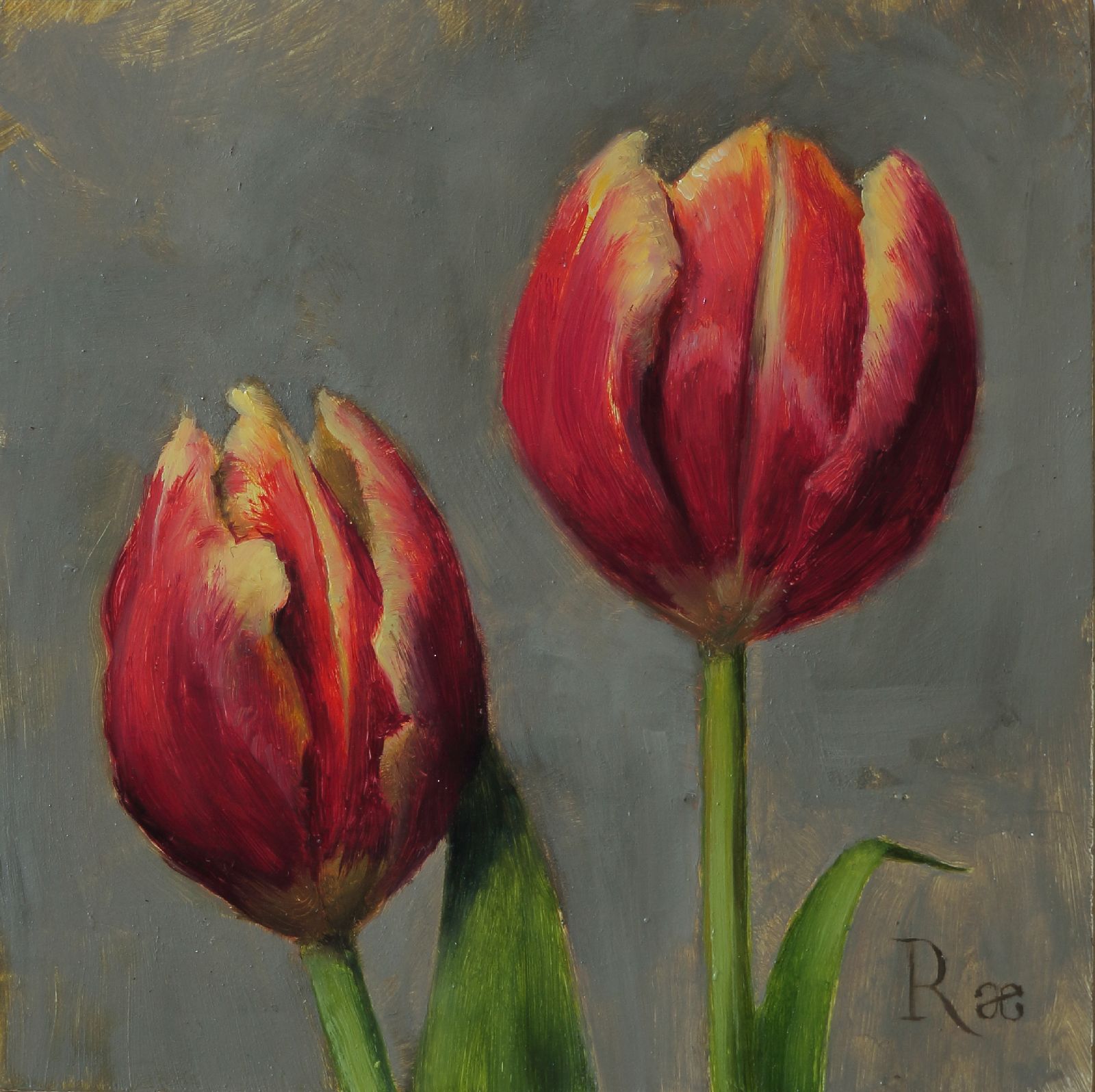 Red Tulips by Rae Perry