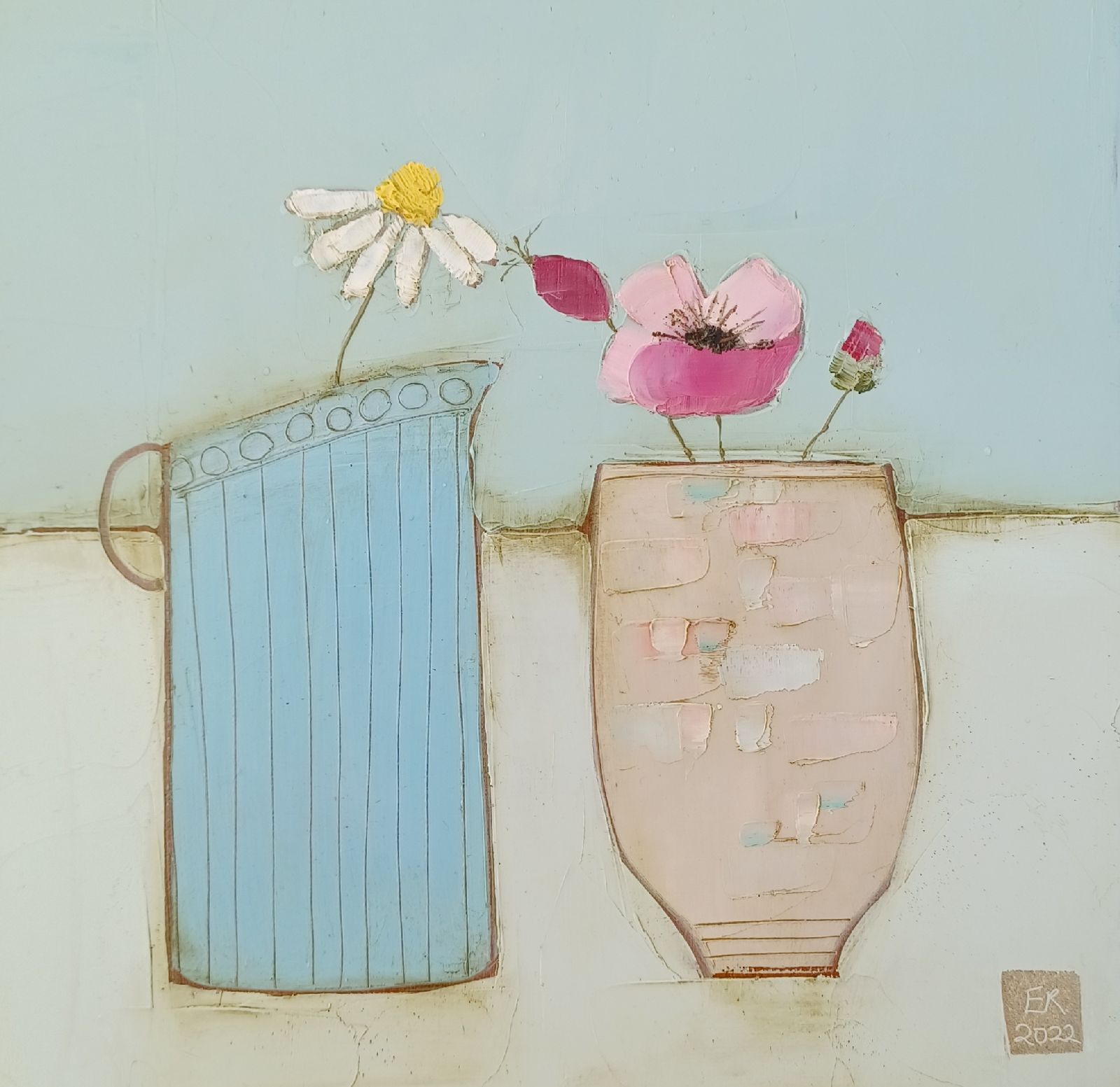 Eithne  Roberts - Small jug and pot