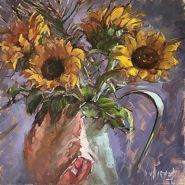 Kayla Martell - Sunflowers by day