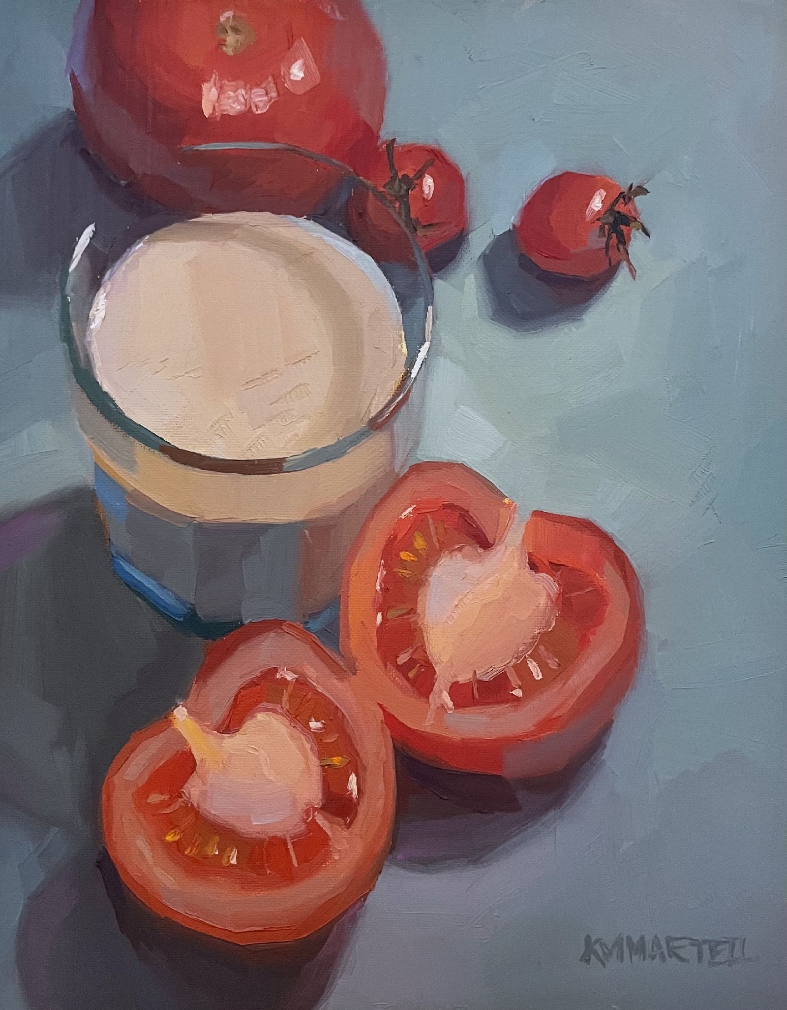 Oat Milk & Tomatoes by Kayla Martell