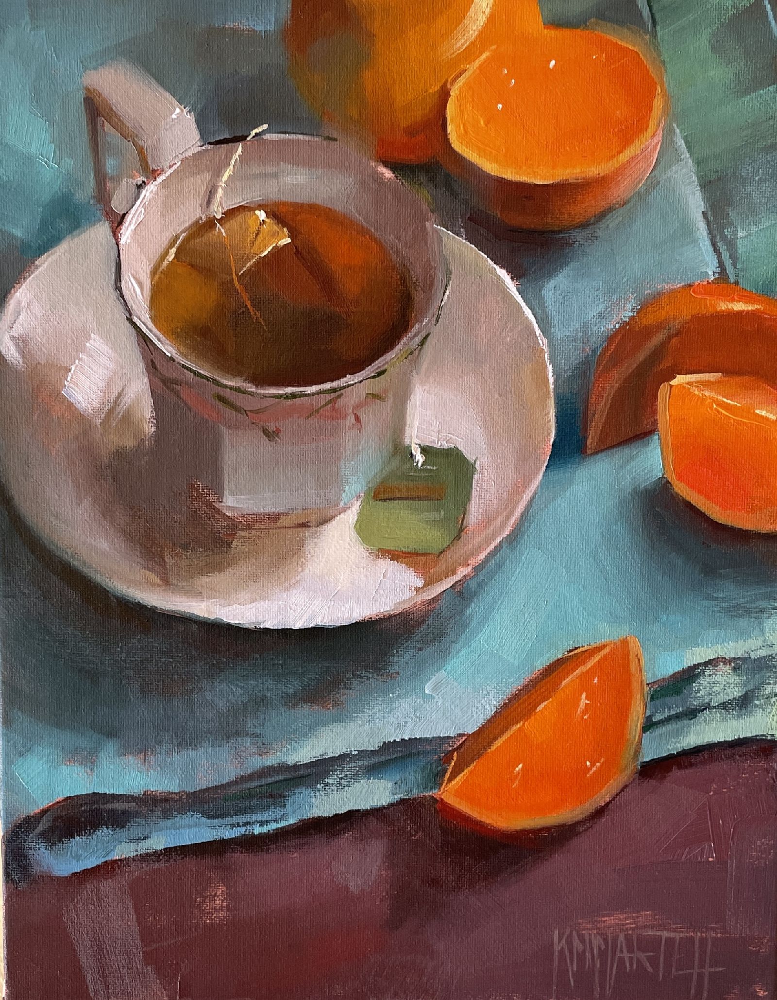 Tea for Oranges by Kayla Martell